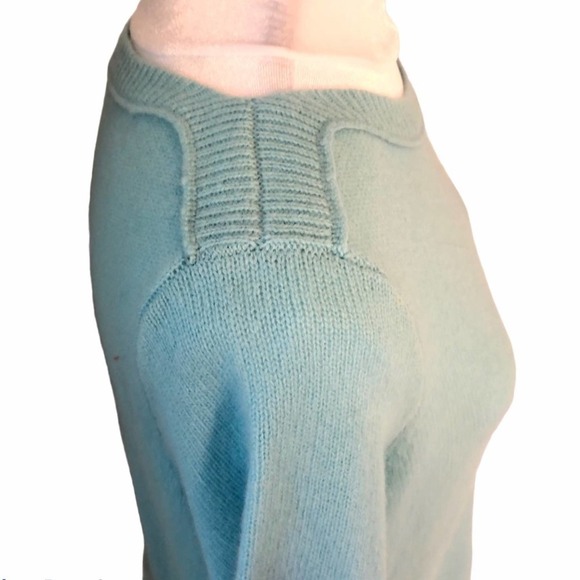 MADEWELL Gamine Blue Merino Wool Sweater Medium - Picture 7 of 11